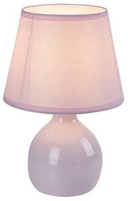 Rabalux 74078 stolná lampa Ingrid, sv. ružová