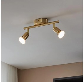 Eglo 33185 - LED Bodové svietidlo BUZZ-LED 2xGU10/2,8W/230V 3000K zlatá