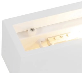 Moderná nástenná lampa biela - Santino Novo