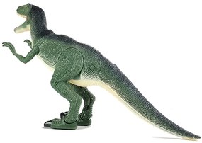 LEAN TOYS Dinosaurus Tyranosaurus na diaľkové ovládanie zelený