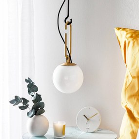 Artemide nh sklenená závesná lampa Ø 14 cm