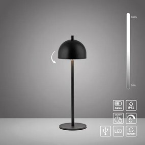 Schöner Wohnen 19244-18 - LED stmievateľná stolná lampa BELLIS LED/2,5W/5V IP54 čierna