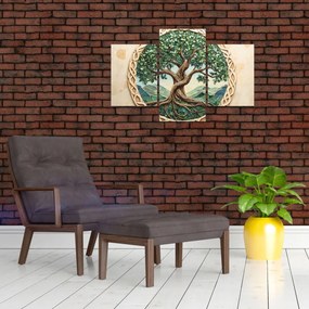 Obraz – Prepletený strom života (90x60 cm)
