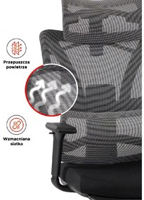 PROXIMA.store - Ergonomické kancelárské kreslo DELSIN