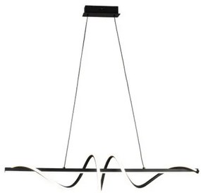 Stmievateľný LED luster na lanku LED/50W/230V 3000-6500K 100 cm + diaľkové ovládanie