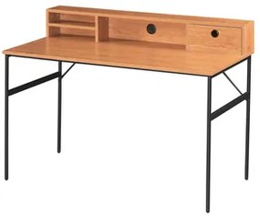Písací stôl EZZIX s nadstavcom a 2 policami