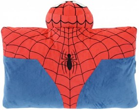 Multifunkčný relaxačný vankúš Spiderman - 2v1 vankúš aj plyšová hračka - 45 x 36 cm