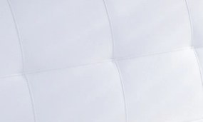 Pohovka Berlin, biela ekokoža