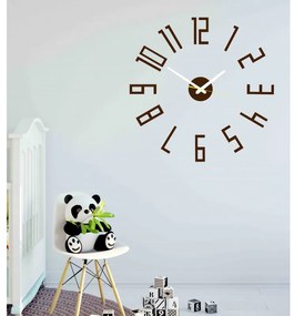 Nástenné hodiny Quartz, nalepovacie dekorácie, 3D zrkadlové nálepky Xmomo X0018-Wall clock HEU-