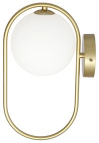 Candellux CORDEL Nástenné svietidlo 1X28W G9 RING BRASS 21-73440