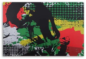 Obraz na plátně Bob Marley Reggae hudba - 60x40 cm