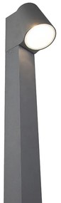 Moderná vonkajšia stojaca lampa antracit vrátane LED - Uma