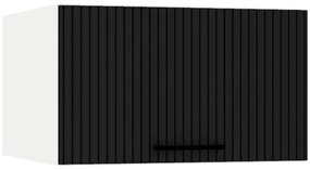 Skrinka do kuchyne Kate w60okgr/560 čierny hrášok