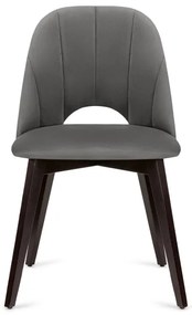 Jedálenská stolička BOVIO 86x48 cm šedá/buk
