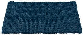 Tmavomodrá textilná kúpeľňová predložka 50x80 cm Covelo – Wenko