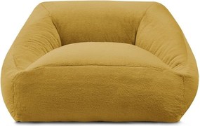 Žltý sedací vak z umelej kožušiny Lilibet – Bobochic Paris