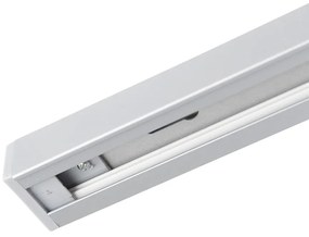 Moderný koľajnicový systém strieborný 4-svetlá 1-fázový - Yade