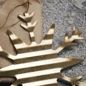 House Doctor Vianočná ozdoba Gold Crystal