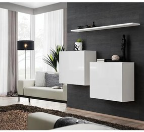 Skrinka + polička Switch Sb I Biely