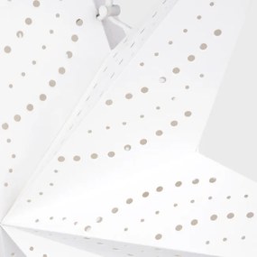 Vianočná dekorácia GALLA biela 704468