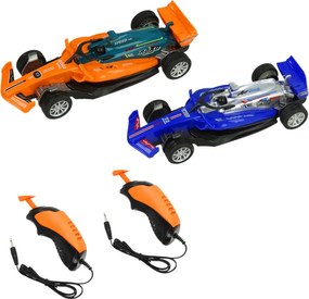 LEAN Toys Závodná dráha 3v1 RC svietiace slučky autíčka ovládače 560 cm