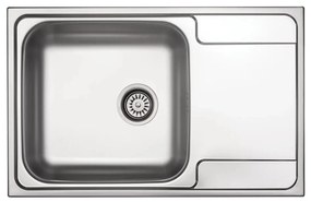 Deante ZEO_011C - Kuchynský drez SOUL 50x79 cm satén