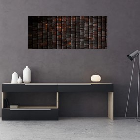 Moderný abstraktný obraz (120x50 cm)