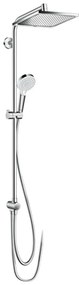 Hansgrohe Crometta E, Showerpipe 240 1jet EcoSmart 9 l/min Reno, chrómová, HAN-27289000