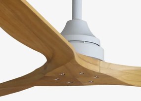 FARO 33728DC - Stropný ventilátor ALO L drevo/biela pr. 152 cm + diaľkové ovládanie