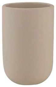 Krémovobiela keramická WC kefa Lotus - Mette Ditmer Denmark