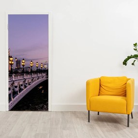 Fototapeta na dvere - Most Alexandra III. v Paríži (95x205cm)