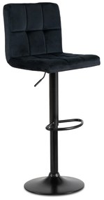 PROXIMA.store - Čalúnená barová stolička NERO FARBA: zelená