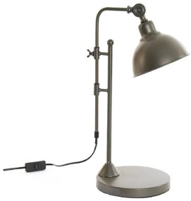 Stolná lampa kovová,  52x26x22,5 cm, ?60