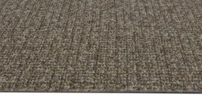 Koberce Breno Metrážny koberec MYKONOS PA WEAVE 45, šíře role 400 cm, hnedá, viacfarebná