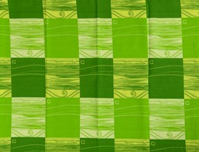 Bavlnené obliečky SONKA zelené Rozmer obliečky: 70 x 90 cm | 140 x 200 cm