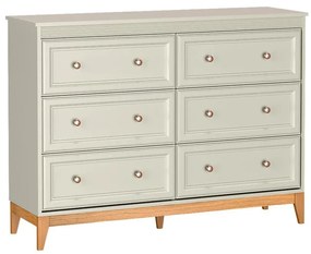 Komoda Windsor 3w 135 Kashmir/Prirodzený dub