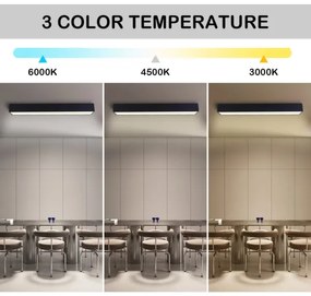 Immax NEO 07074-90-LED Stmievateľné stropné svietidlo CANTO 50W/230V čierna Tuya+DO