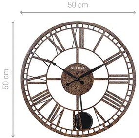 Nástenné hodiny NeXtime London Ø50 cm