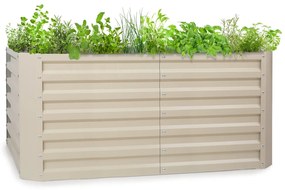 Blumfeldt Blum High Grow Straight, vyvýšený záhon, 120x60x60cm, 432l, oceľ