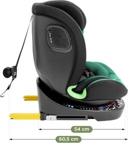 Autosedačka Loom 35 čierna / zelená