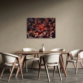Sklenený obraz - Futuristická abstrakcia (70x50 cm)