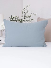 Mušelínová obliečka na vankúš 50 x 70 cm Alexia Duo - mätová/cappuccino