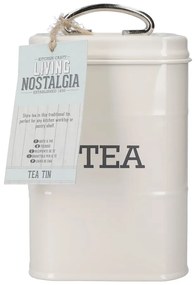 Oceľová dóza na sypaný čaj Living Nostalgia – Kitchen Craft