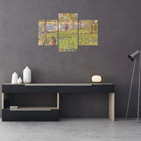 Obraz - Georges Seurat, Study for "La Grande Jatte", reprodukcia (90x60 cm)