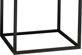 Nočný stolík s 2 zásuvkami Marle, biely