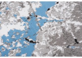 Kusový koberec PP Kevis šedomodrý 200x300cm