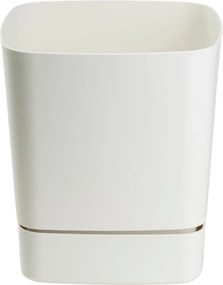 PLASTOVÝ KVETINÁČ CUBI 16X17,5 CM KRÉMOVÁ