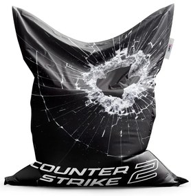 Sablio Sedací vak Classic Counter Strike 2 Priestrel - 150x100 cm