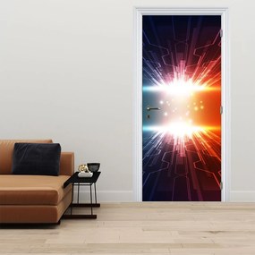 Fototapeta na dvere - Aktívny náboj (95x205cm)