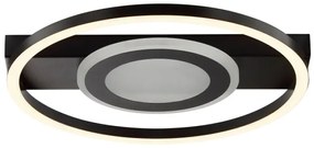 Brilliant -LED RGBW stmievateľné stropné svietidlo MAUREEN LED/20W/230V 3000-6500K čierna + s diaľkovým ovládaním